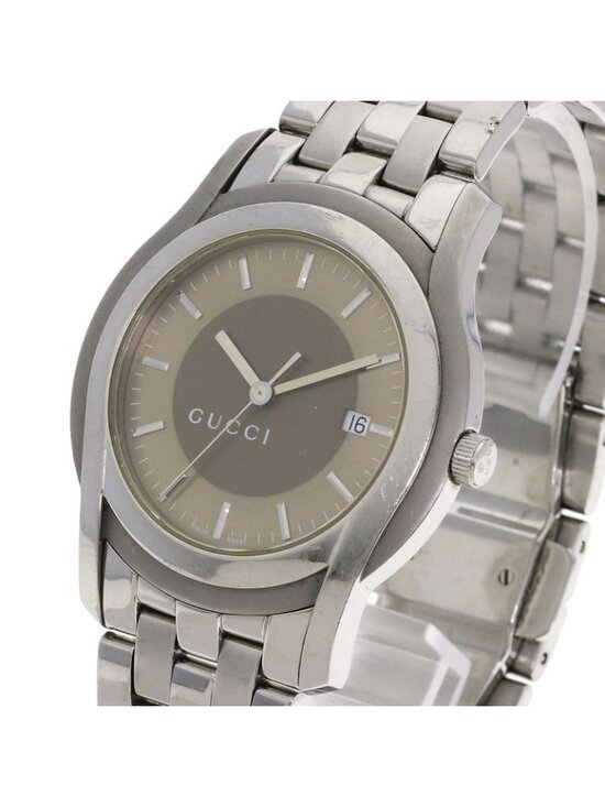 Gucci Round Face Watch SS main image 13